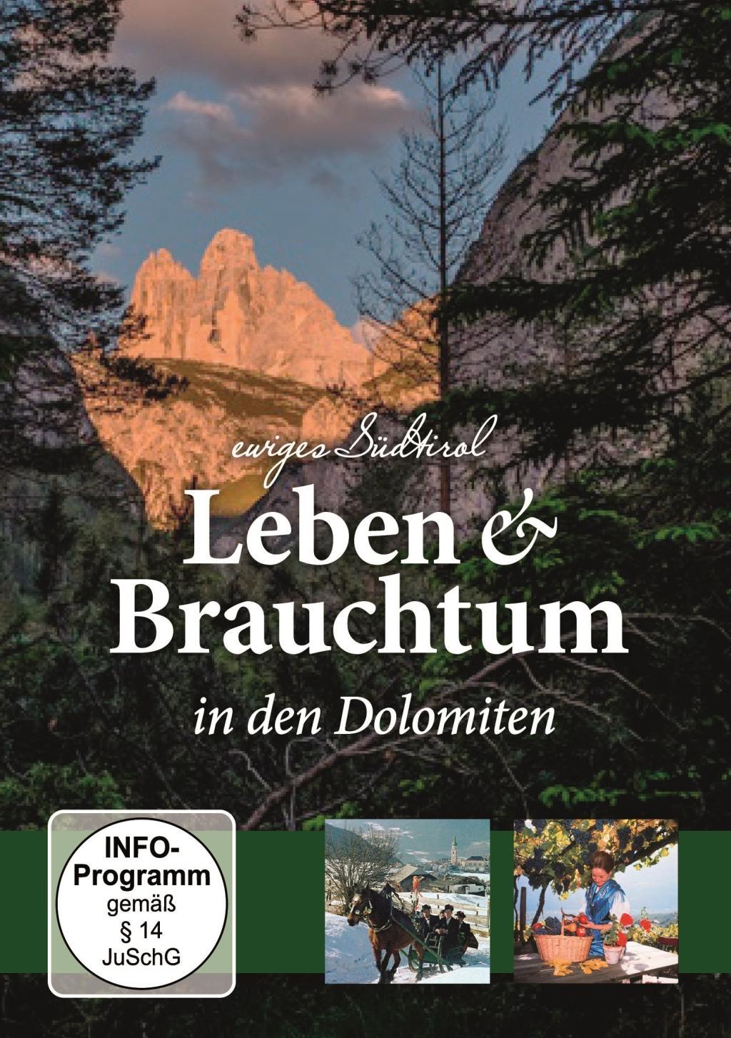 Vorderes Coverbild Leben & Brauchtum In Den Dolomiten (Südtirol)