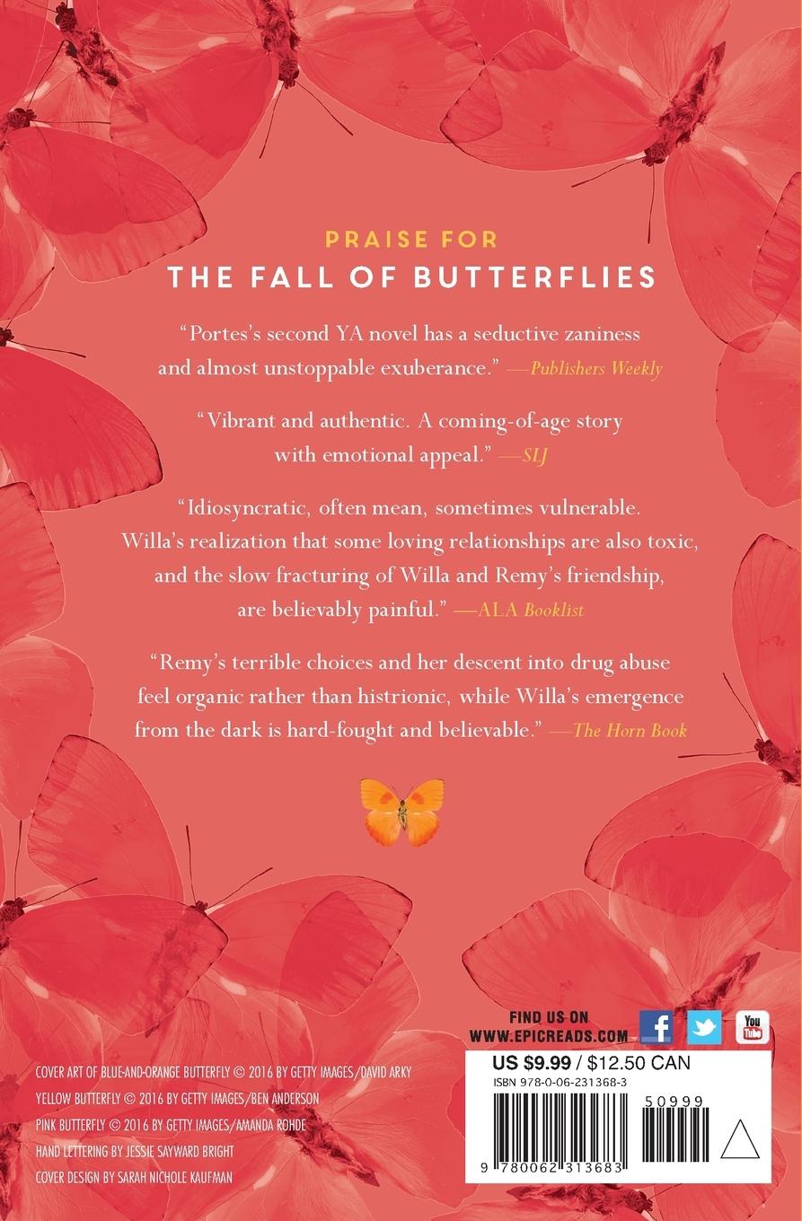Rückseitencover The Fall of Butterflies