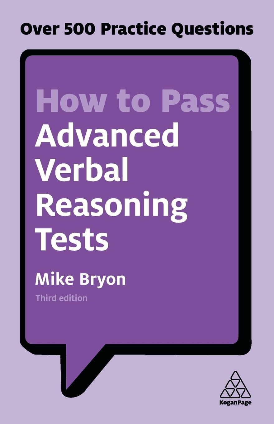 Vorderes Coverbild How to Pass Advanced Verbal Reasoning Tests