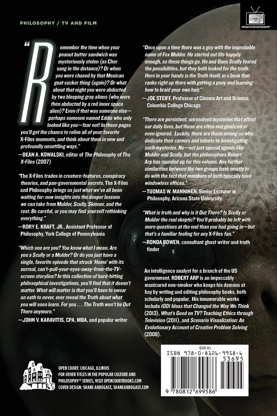 Rückseitencover The X-Files and Philosophy