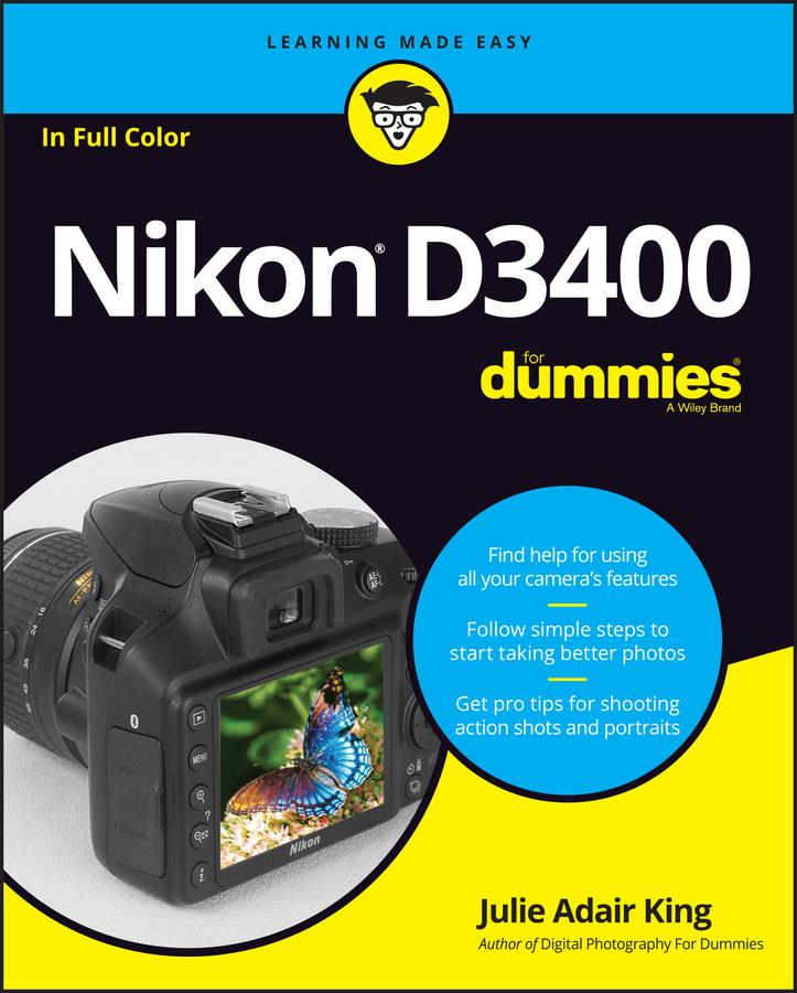 Vorderes Coverbild Nikon D3400 for Dummies
