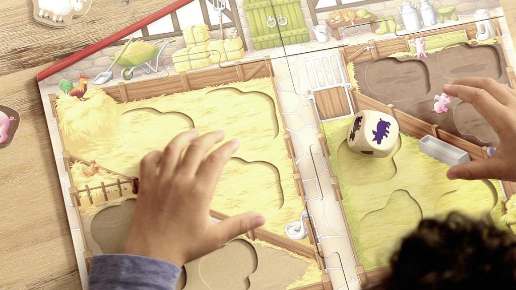 Beispielinhalt (Bild) Unser Bauernhof-Spiel