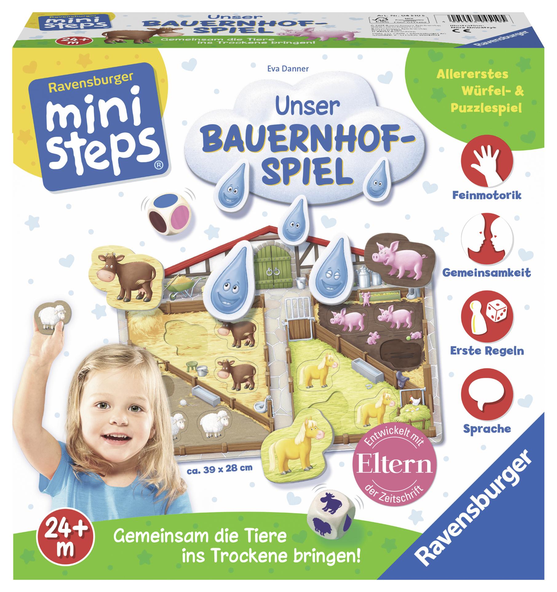 Vorderes Coverbild Unser Bauernhof-Spiel
