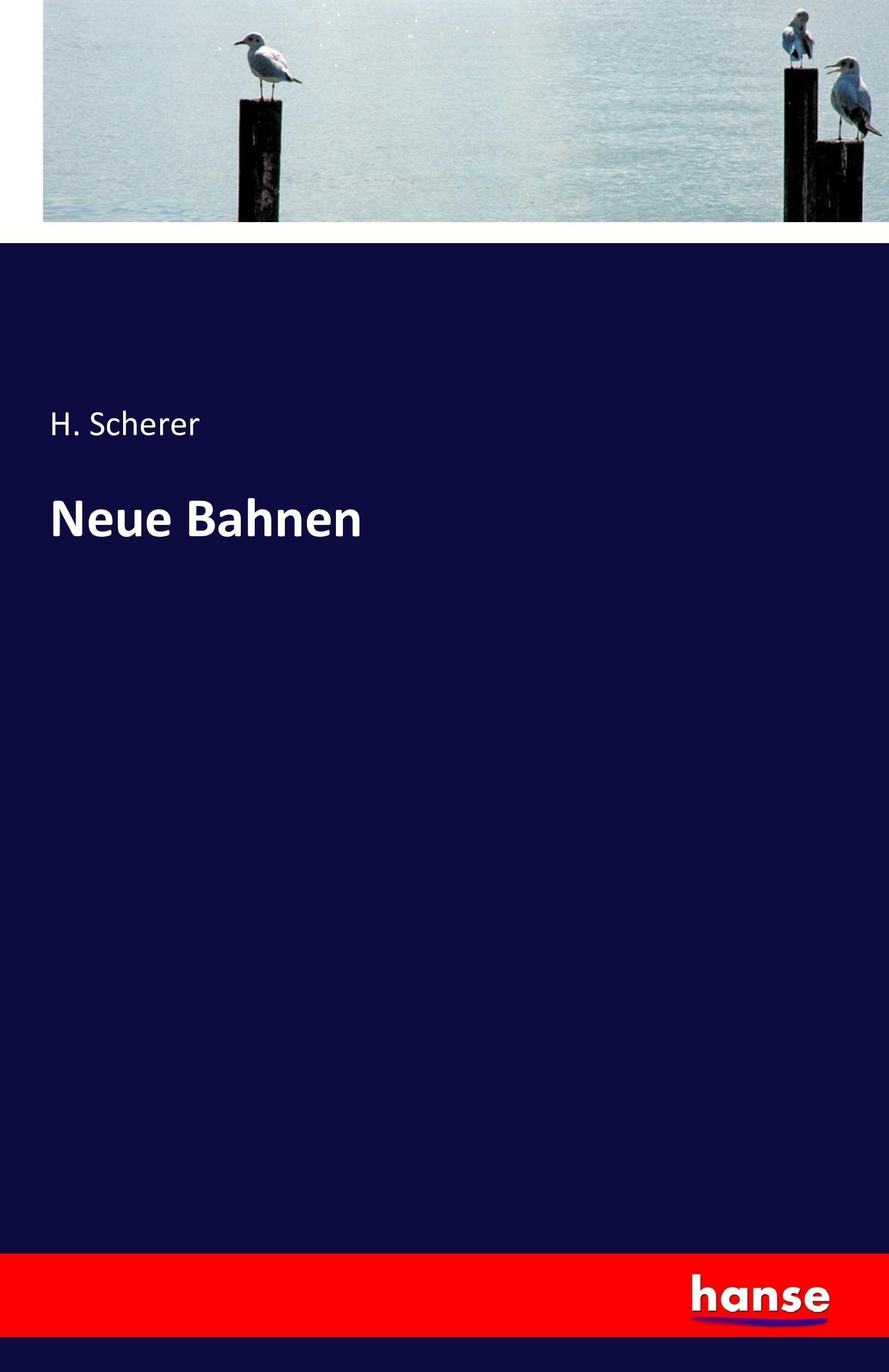 Vorderes Coverbild Neue Bahnen