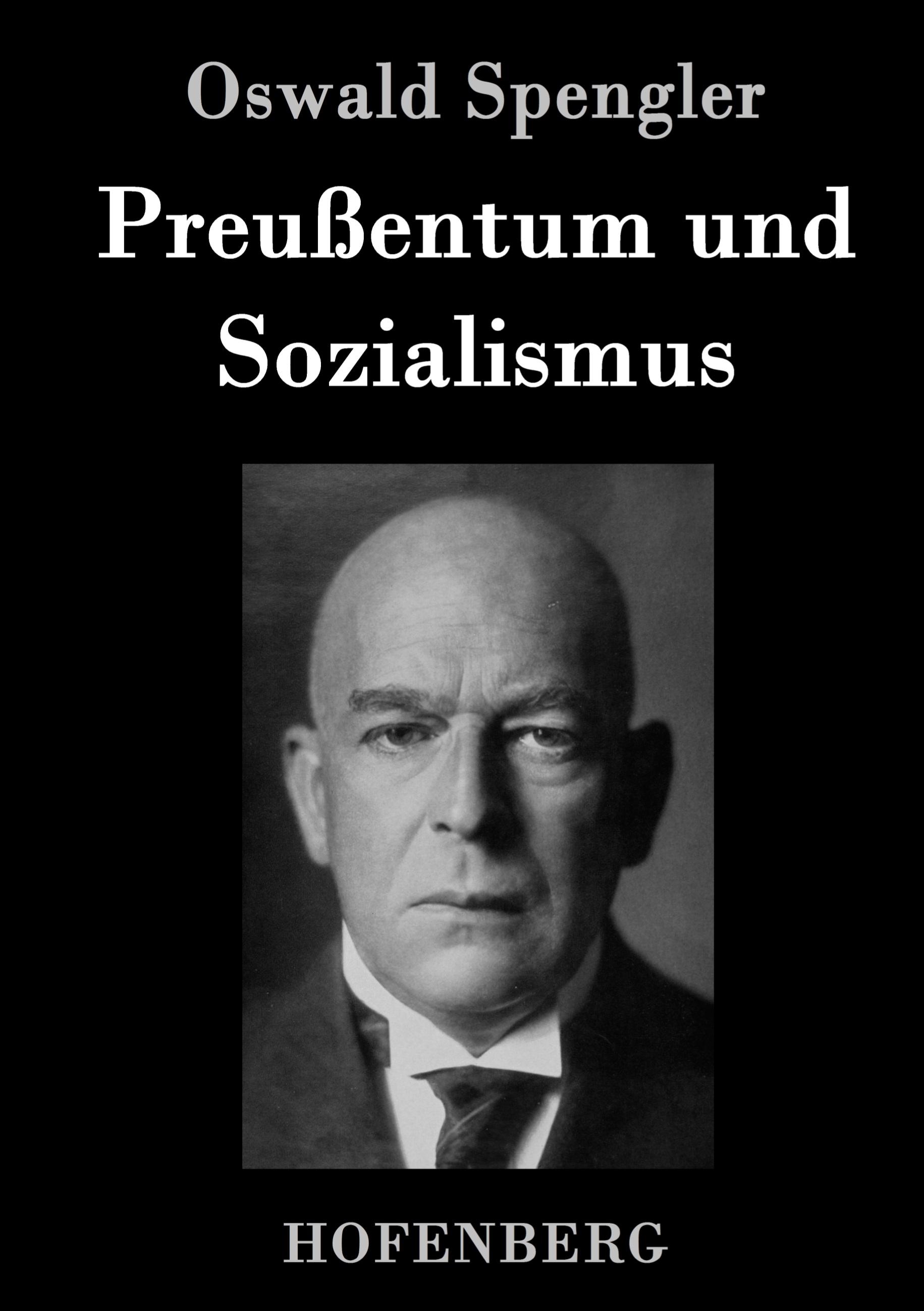 Vorderes Coverbild Preußentum und Sozialismus