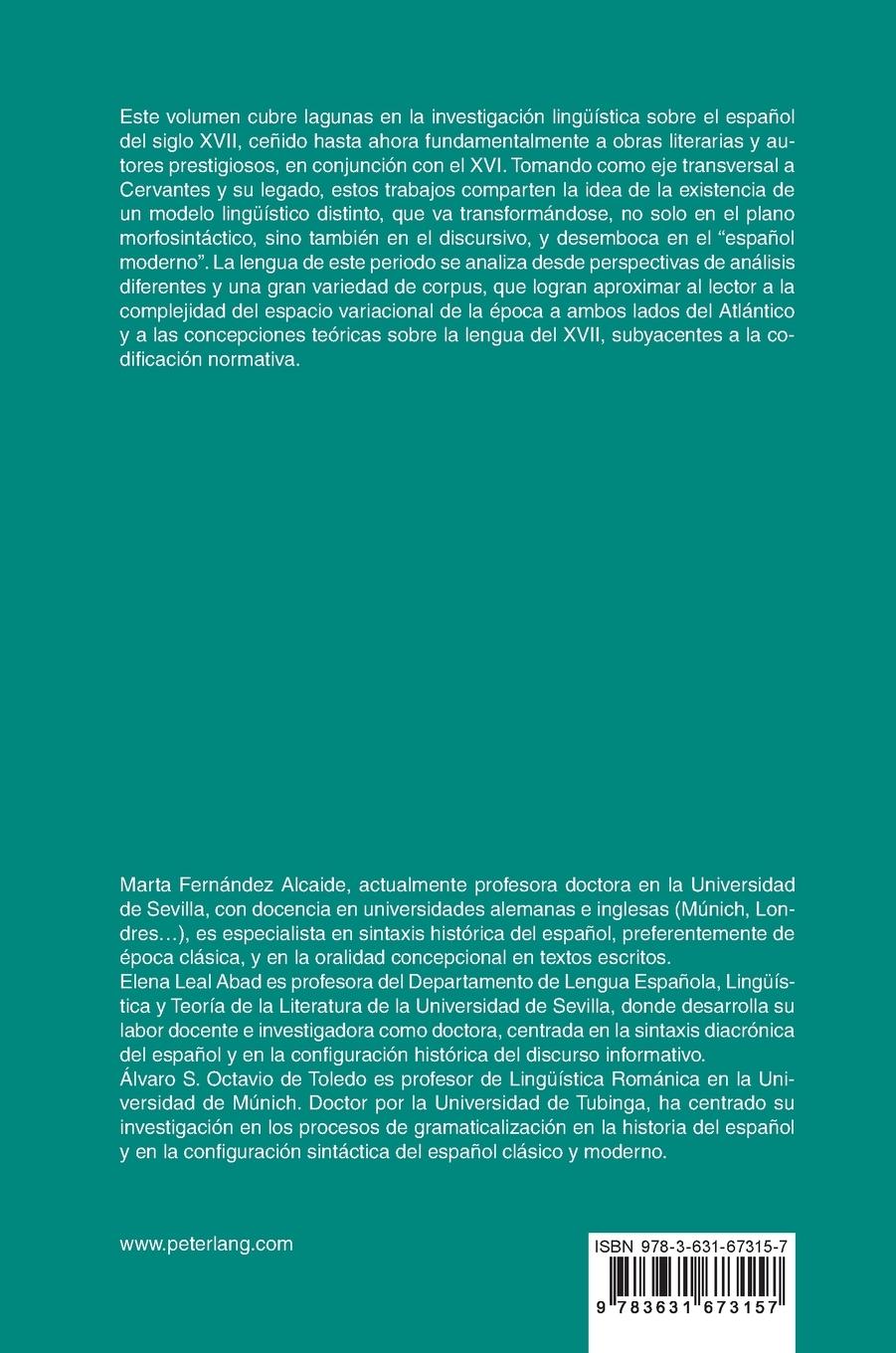 Rückseitencover En la estela del Quijote