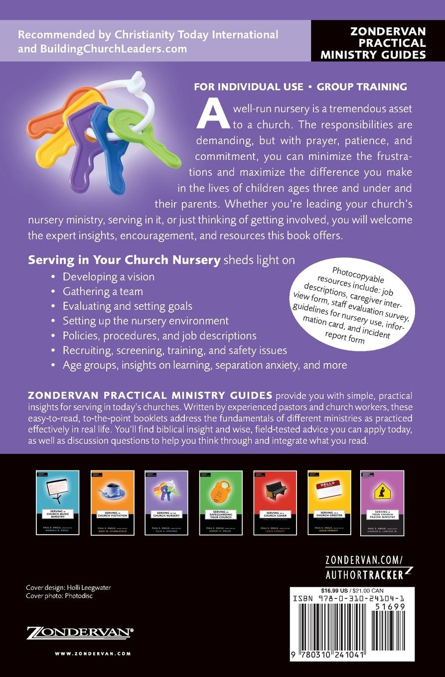 Rückseitencover Serving in Your Church Nursery
