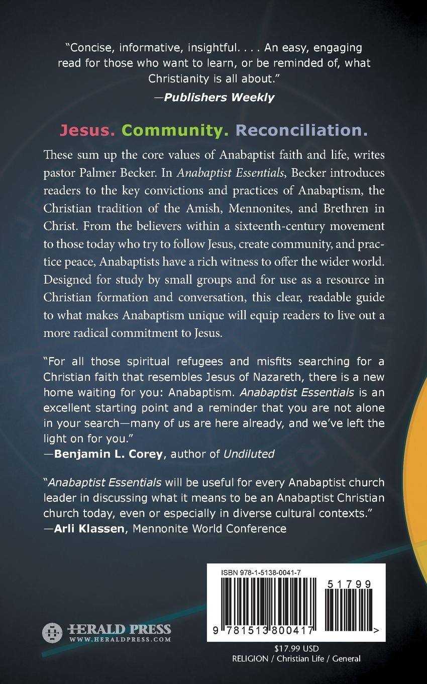 Rückseitencover Anabaptist Essentials