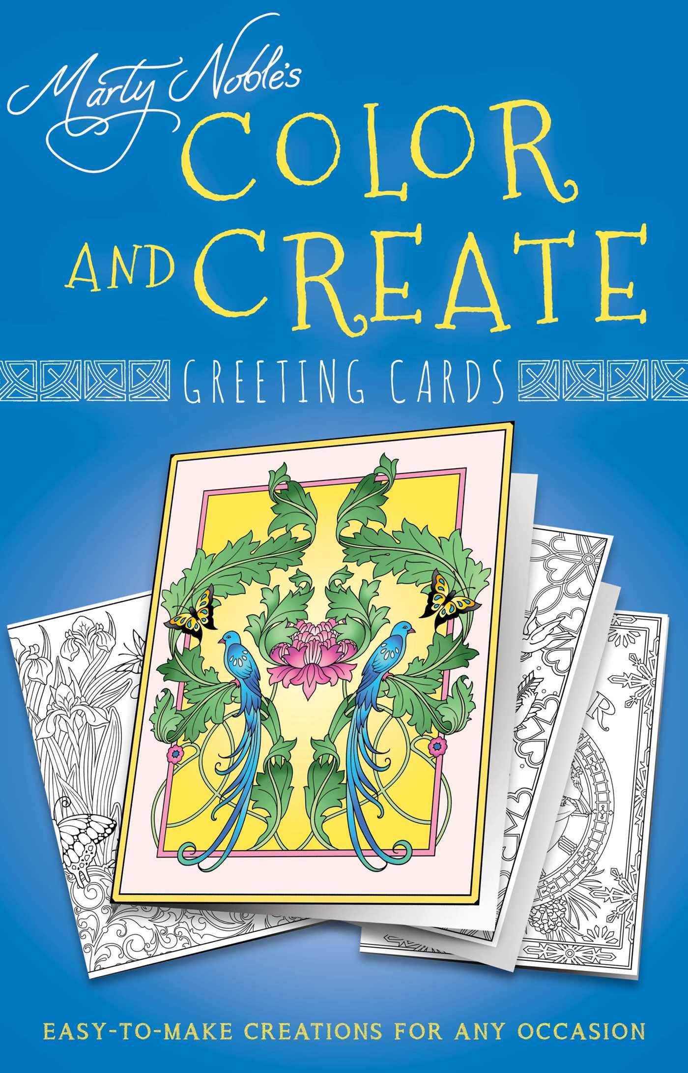 Vorderes Coverbild Color and Create Greeting Cards