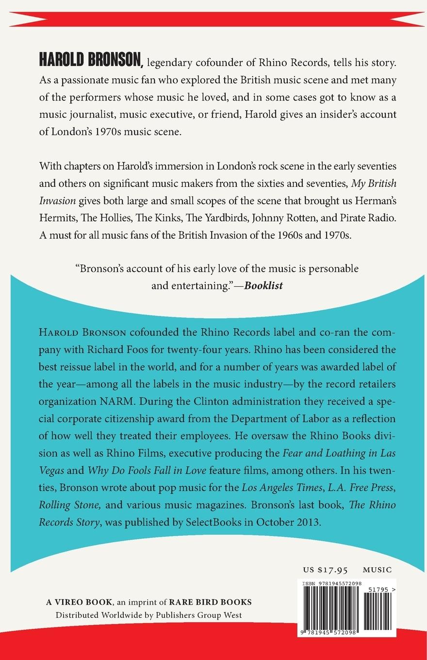 Rückseitencover My British Invasion