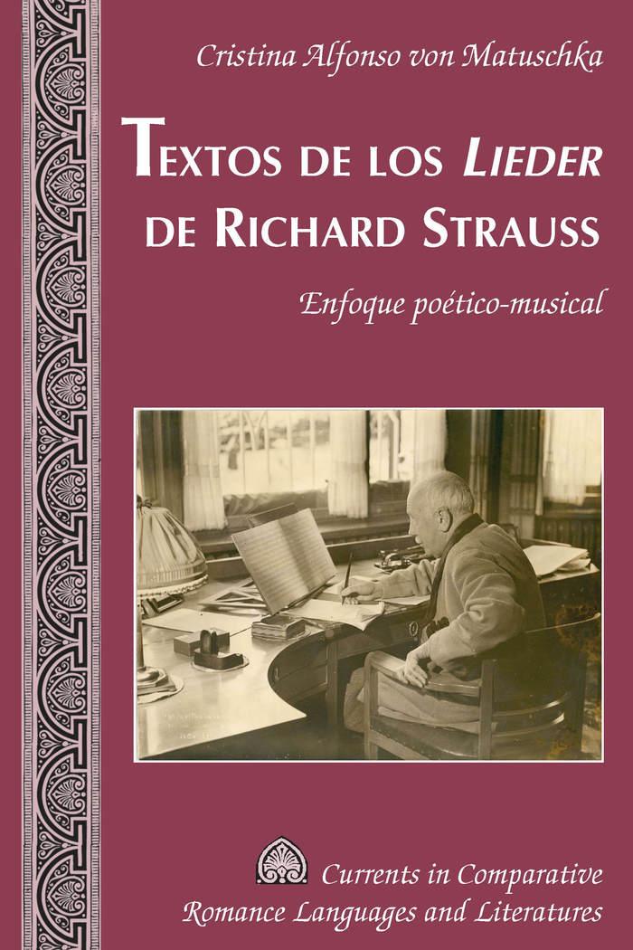 Vorderes Coverbild Textos de los 'Lieder' de Richard Strauss