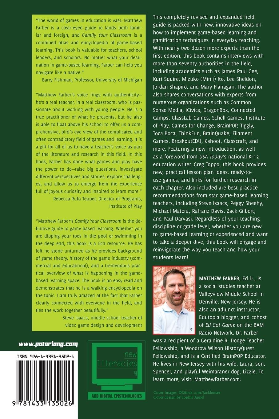 Rückseitencover Gamify Your Classroom