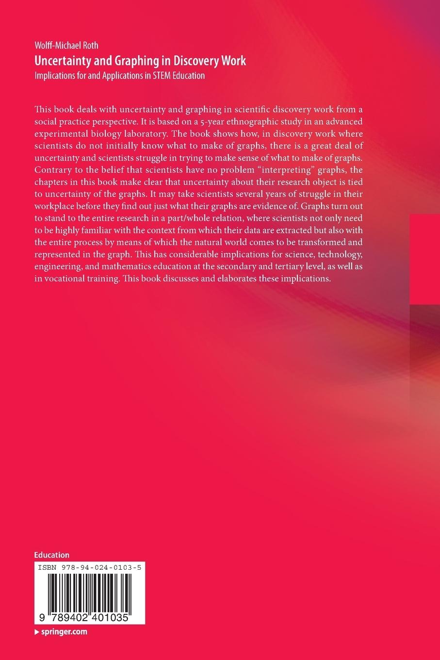 Rückseitencover Uncertainty and Graphing in Discovery Work