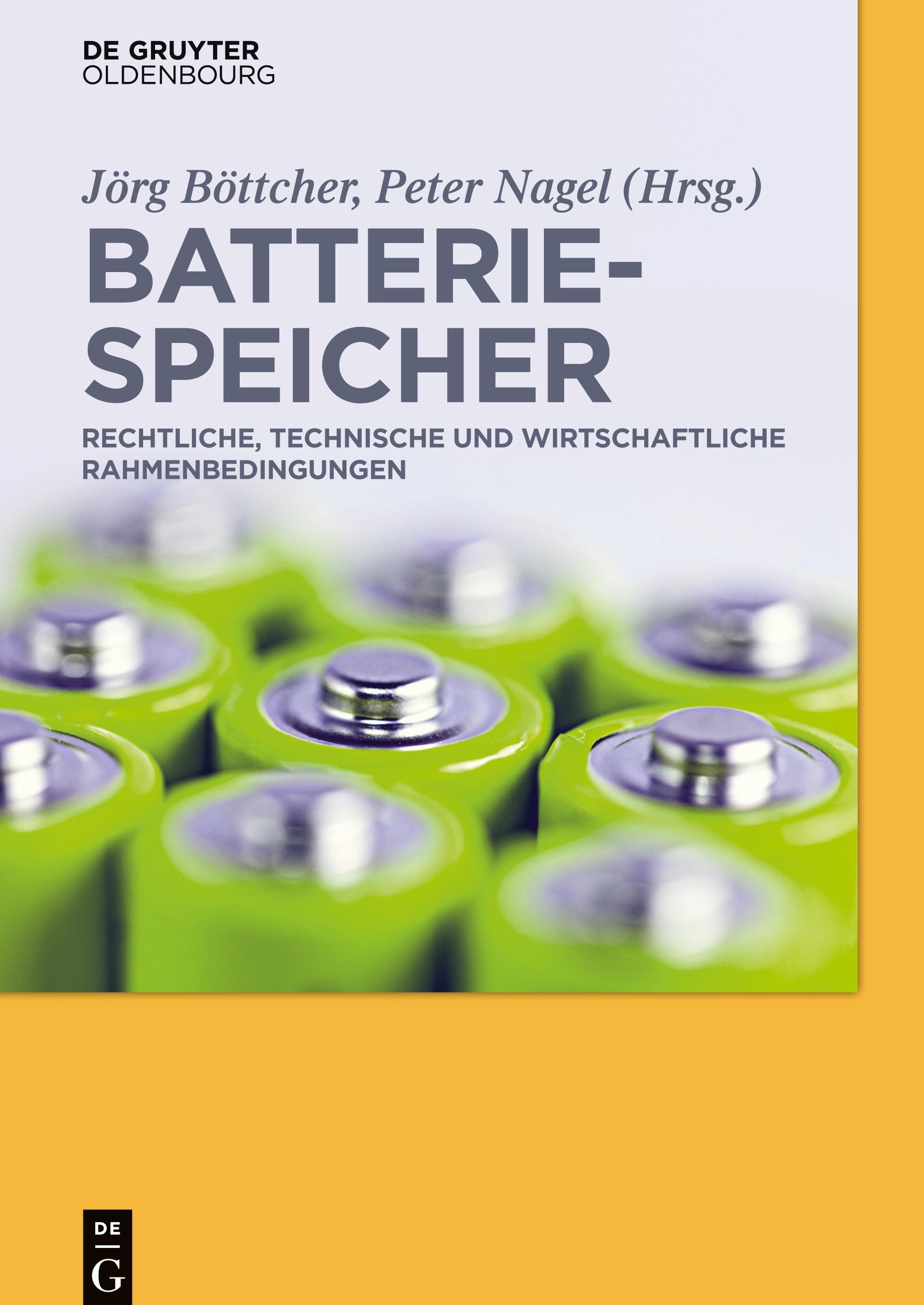 Vorderes Coverbild Batteriespeicher