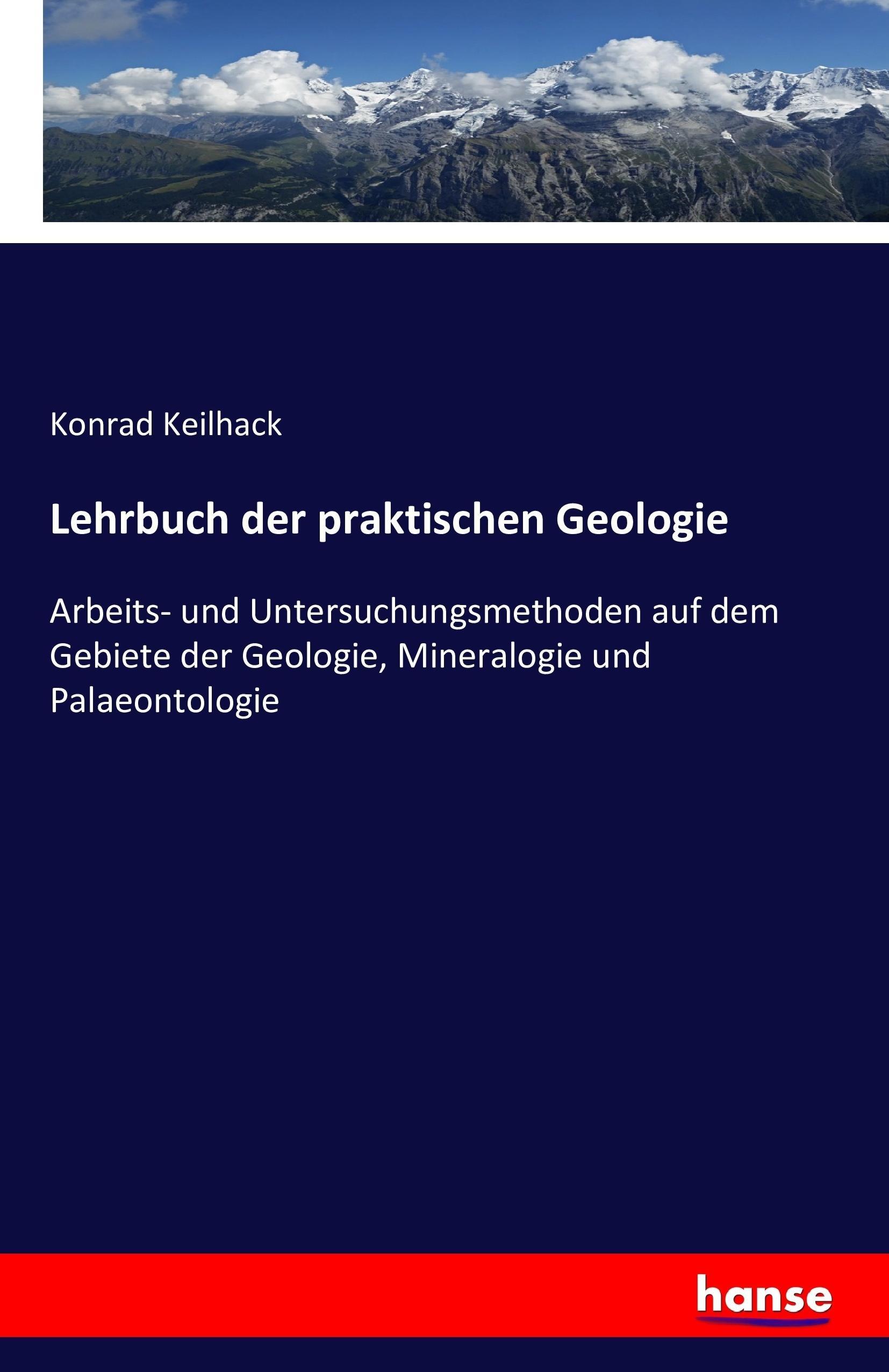 Vorderes Coverbild Lehrbuch der praktischen Geologie