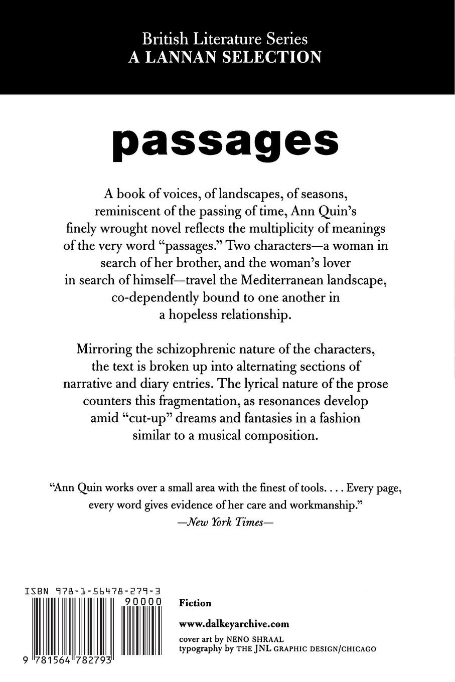 Rückseitencover Passages