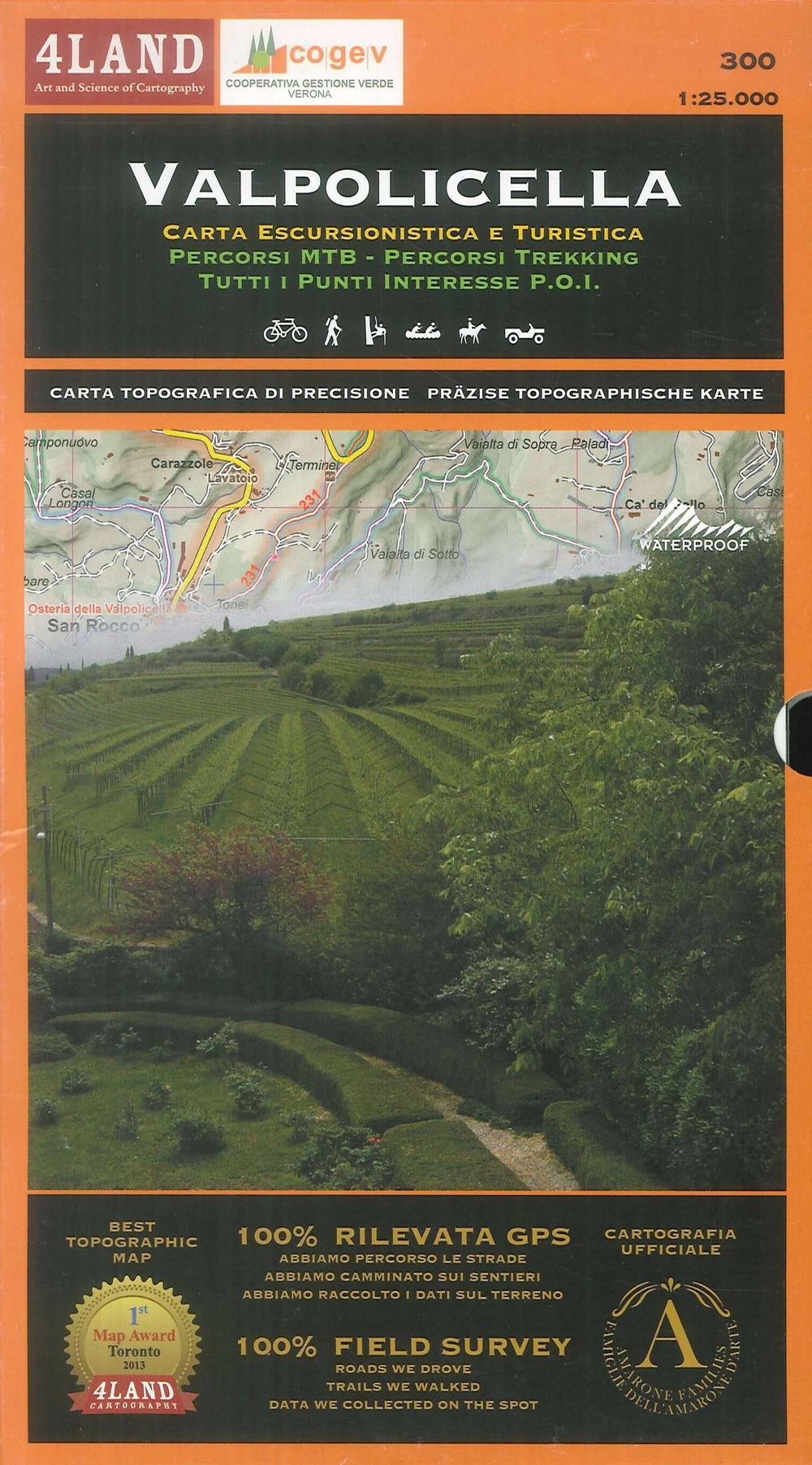 Vorderes Coverbild Valpolicella 1 : 25 000