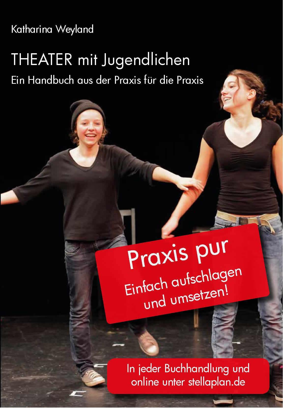 Vorderes Coverbild Theater mit Jugendlichen
