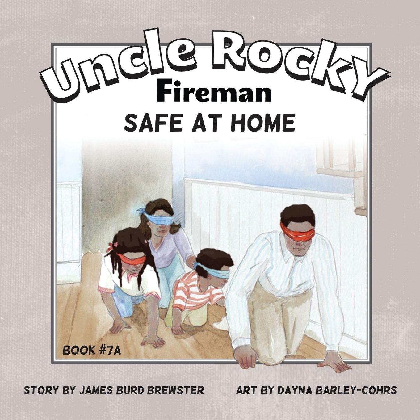 Vorderes Coverbild Uncle Rocky, Fireman Book # 7A Safe at Home