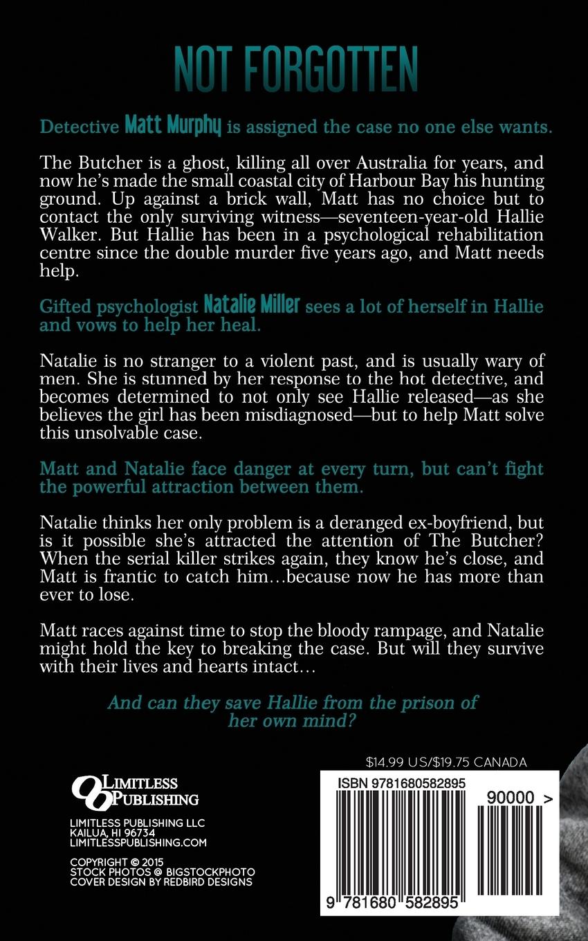 Rückseitencover Not Forgotten