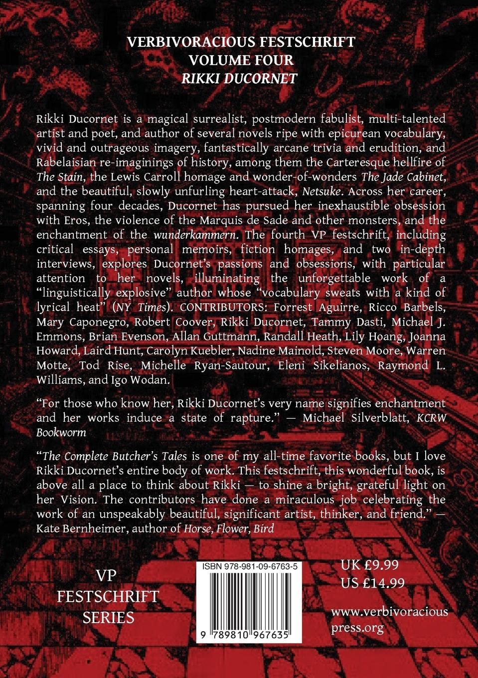 Rückseitencover Verbivoracious Festschrift Volume 4