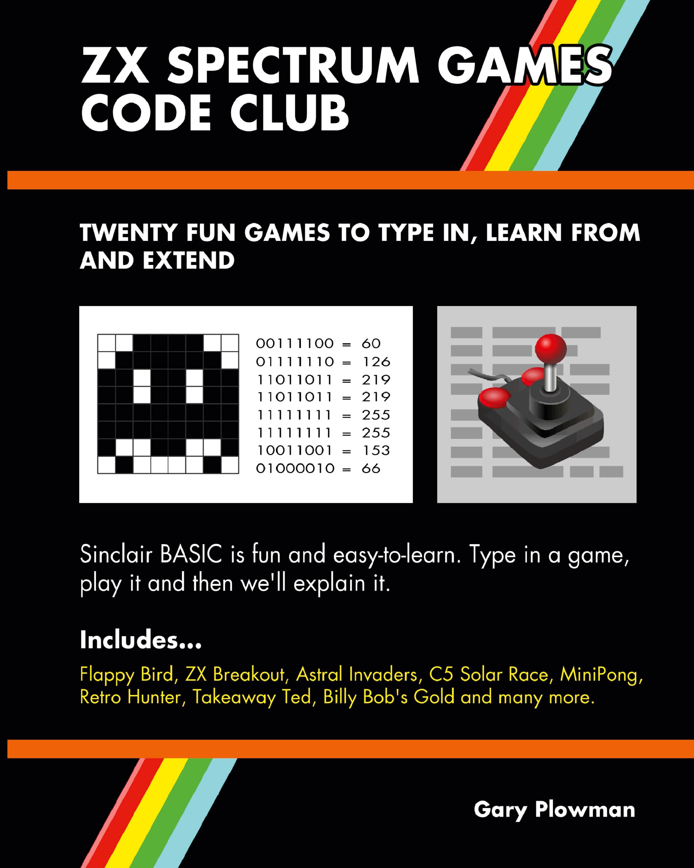 Vorderes Coverbild ZX Spectrum Games Code Club