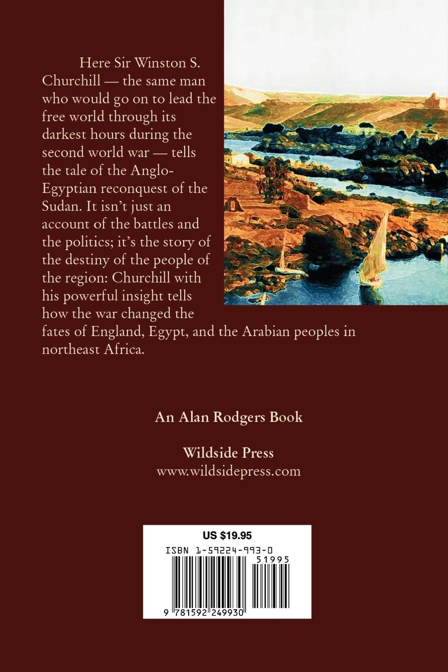 Rückseitencover The River War by Winston S. Churchill, History