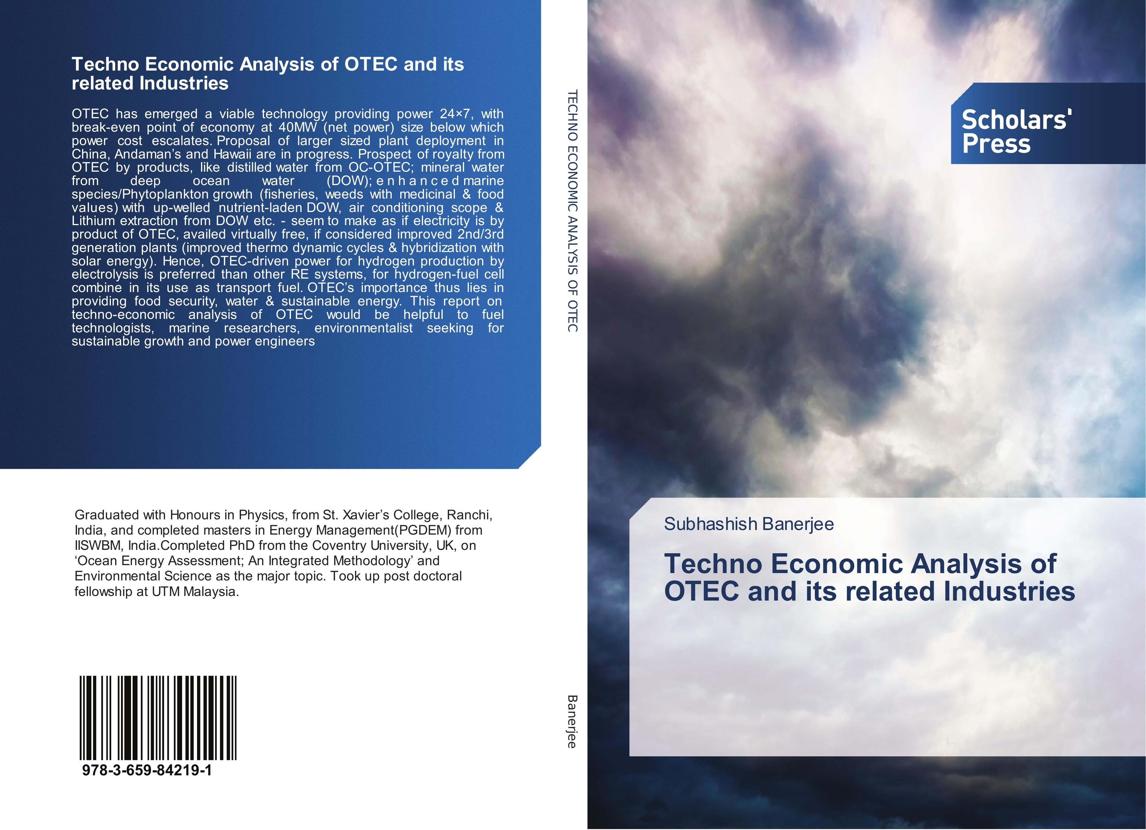 Vorderes Coverbild Techno Economic Analysis of OTEC and its related Industries