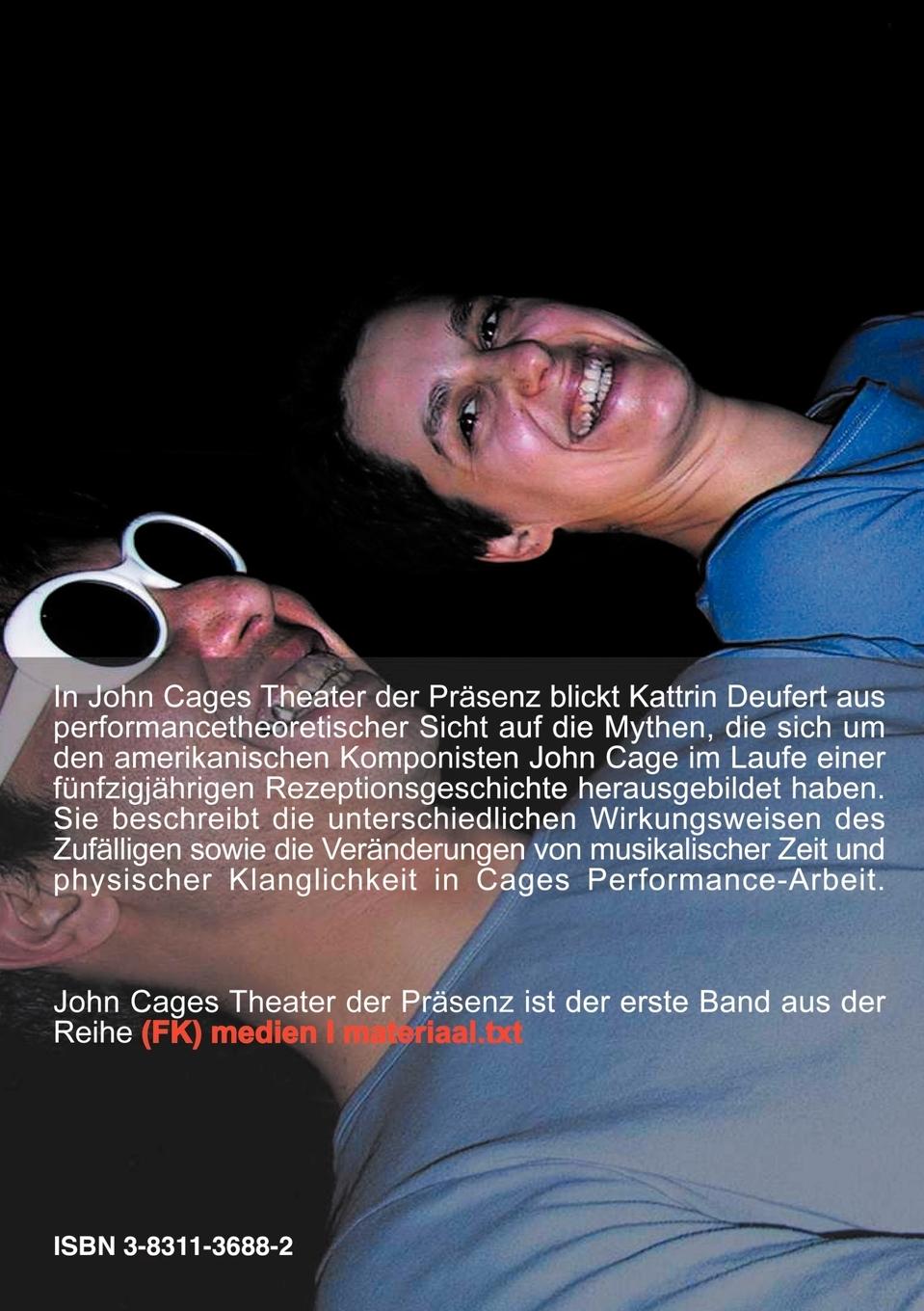 Rückseitencover John Cages Theater der Präsenz