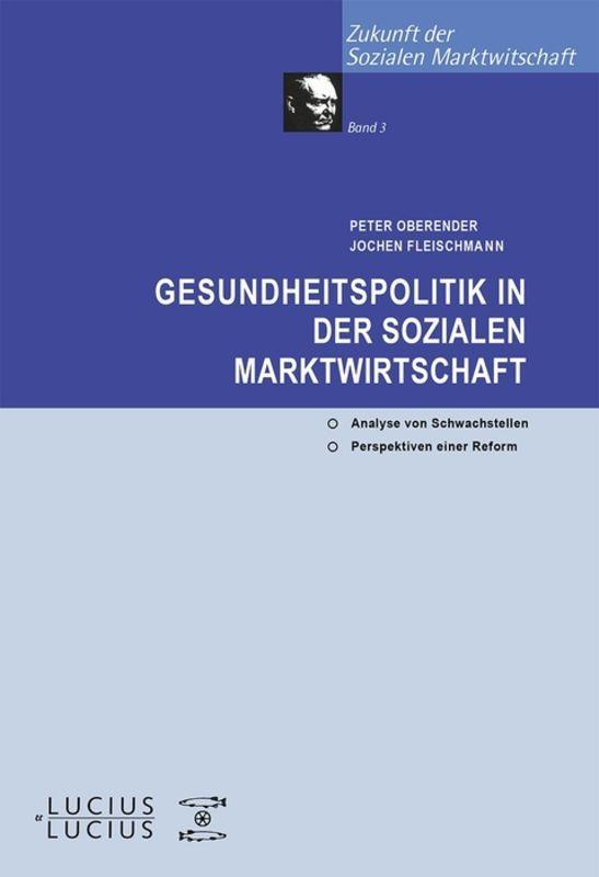 Vorderes Coverbild Gesundheitspolitik in der Sozialen Marktwirtschaft