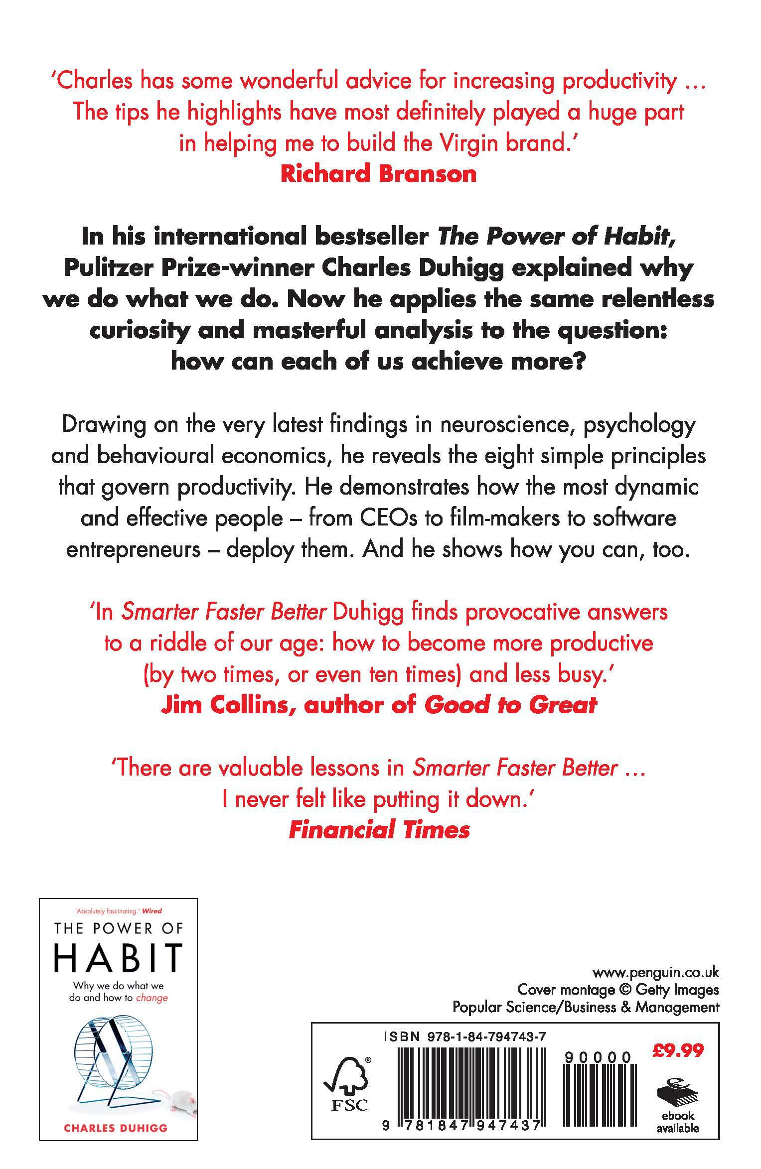 Rückseitencover Smarter Faster Better