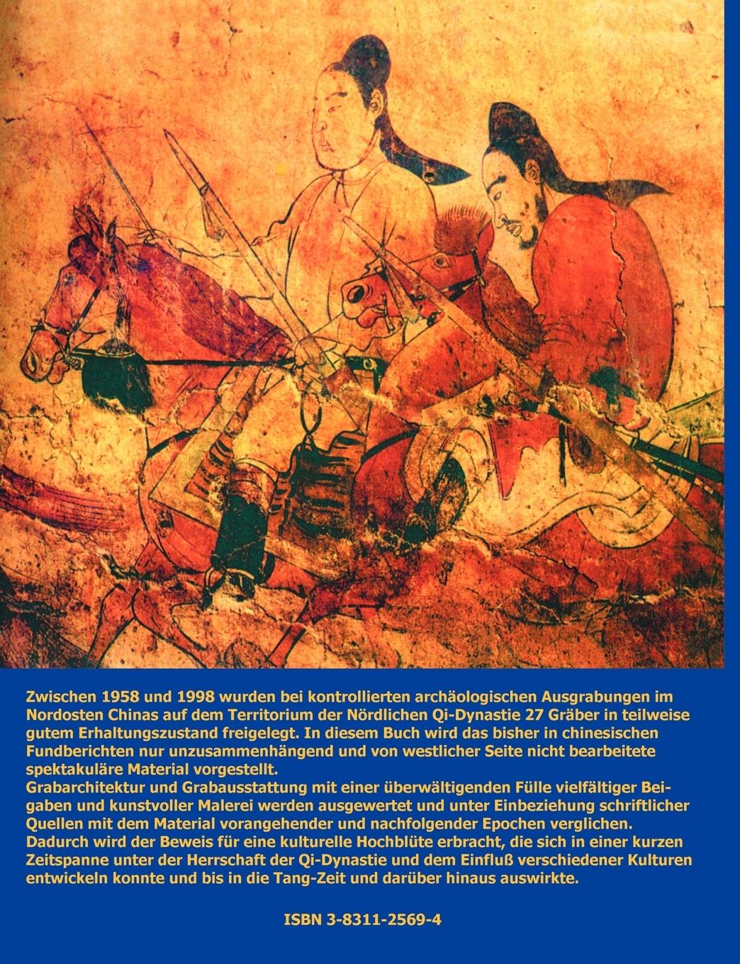 Rückseitencover Die Grabkultur der Nördlichen Qi-Zeit