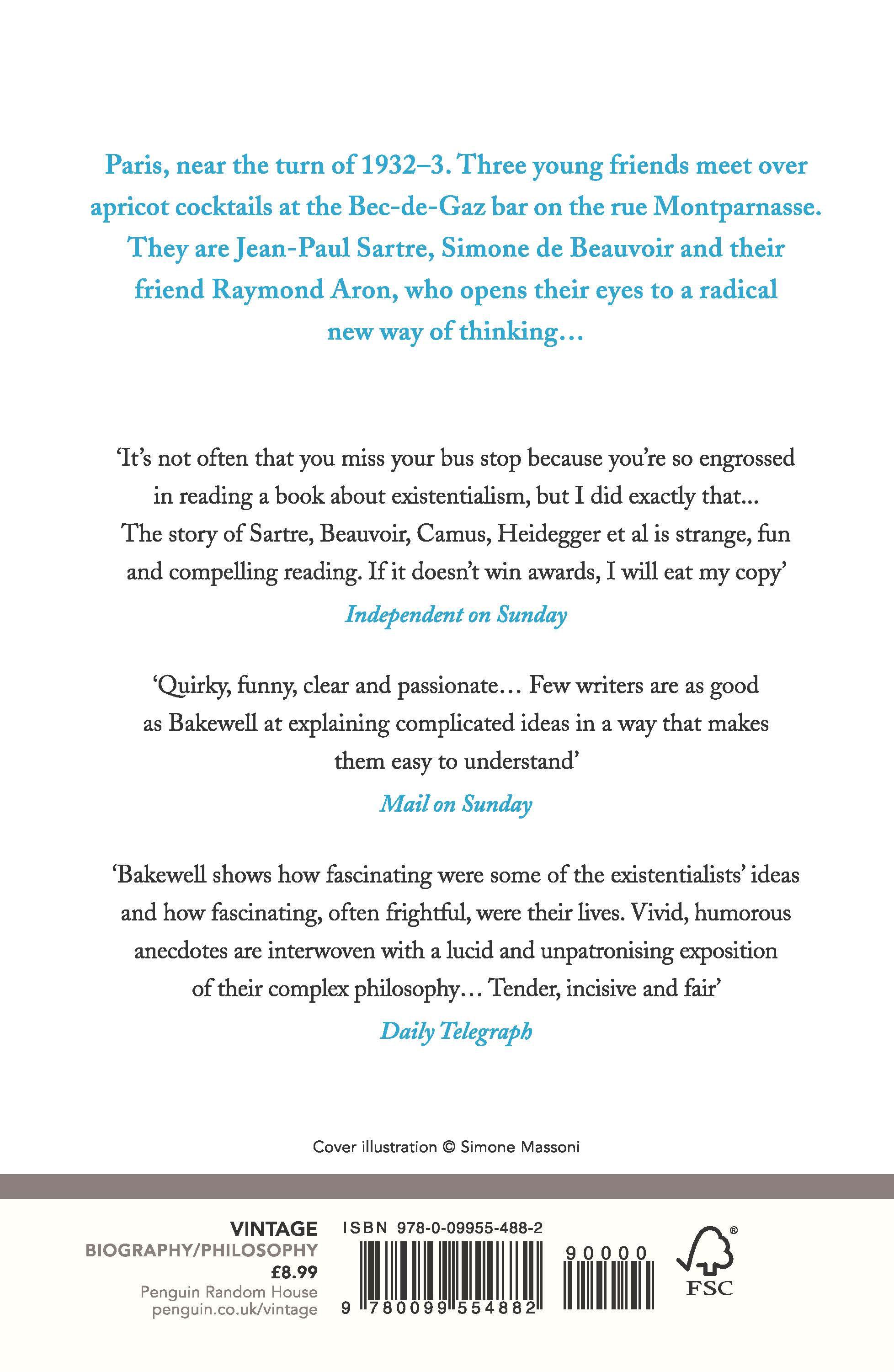 Rückseitencover At The Existentialist Café