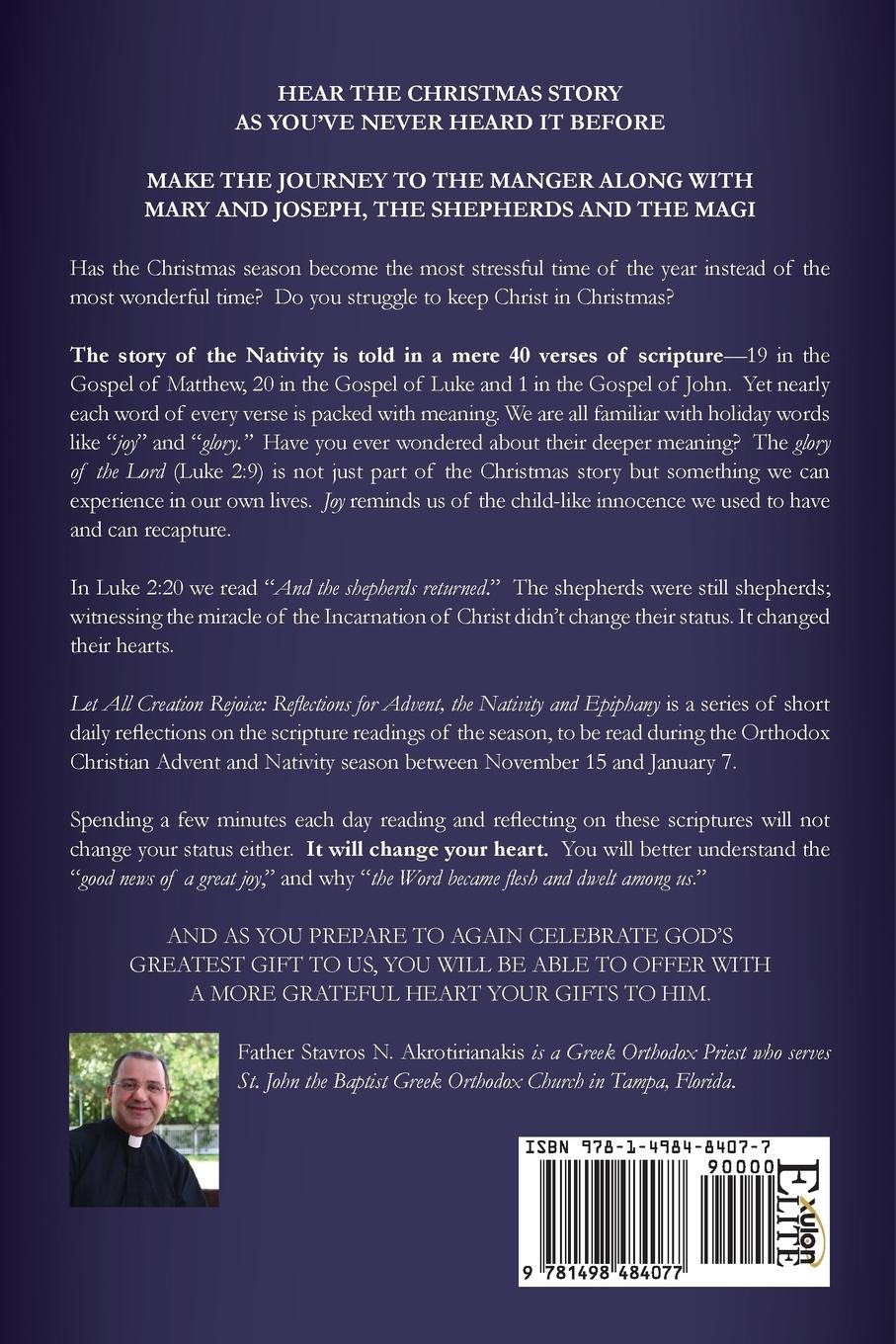 Rückseitencover Let All Creation Rejoice