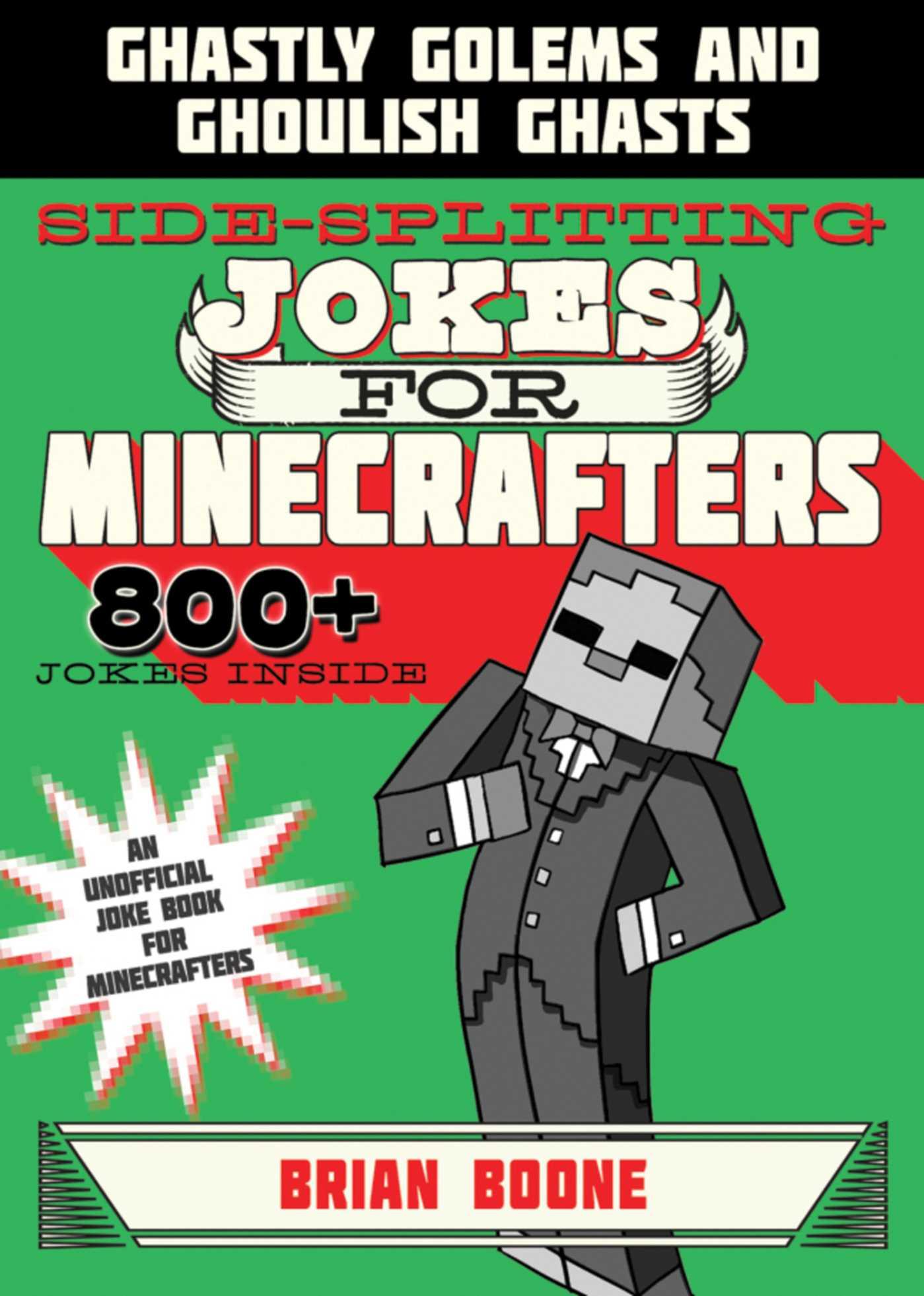 Vorderes Coverbild Sidesplitting Jokes for Minecrafters