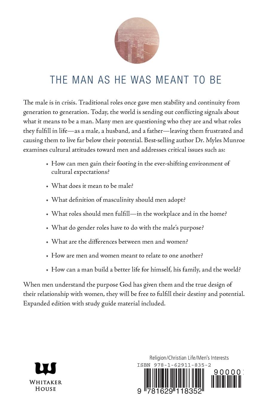 Rückseitencover Understanding the Purpose and Power of Men