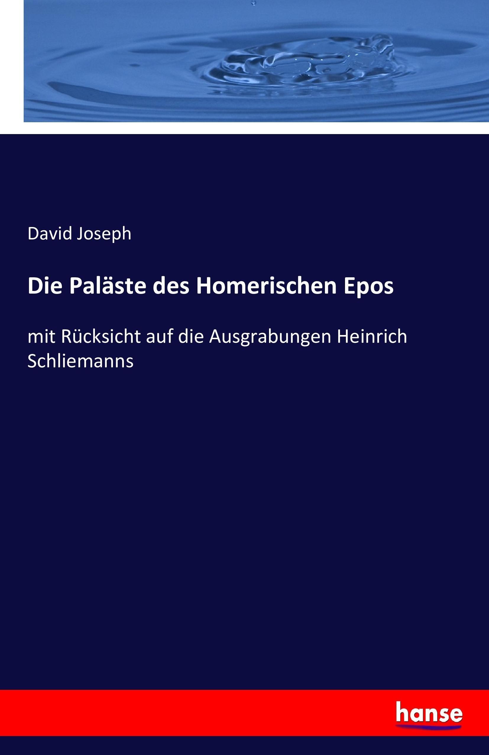 Vorderes Coverbild Die Paläste des Homerischen Epos