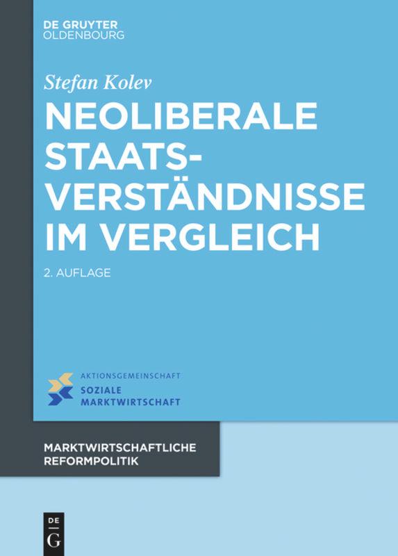 Vorderes Coverbild Neoliberale Staatsverständnisse im Vergleich