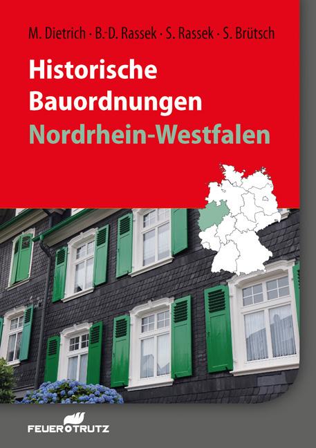 Vorderes Coverbild Historische Bauordnungen - Nordrhein-Westfalen