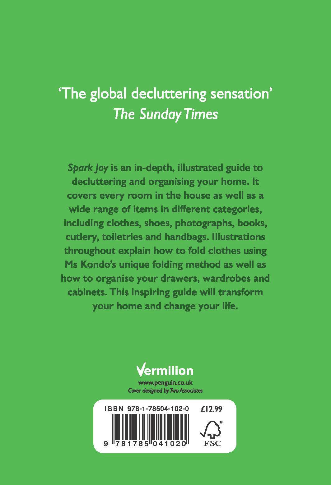 Rückseitencover Spark Joy