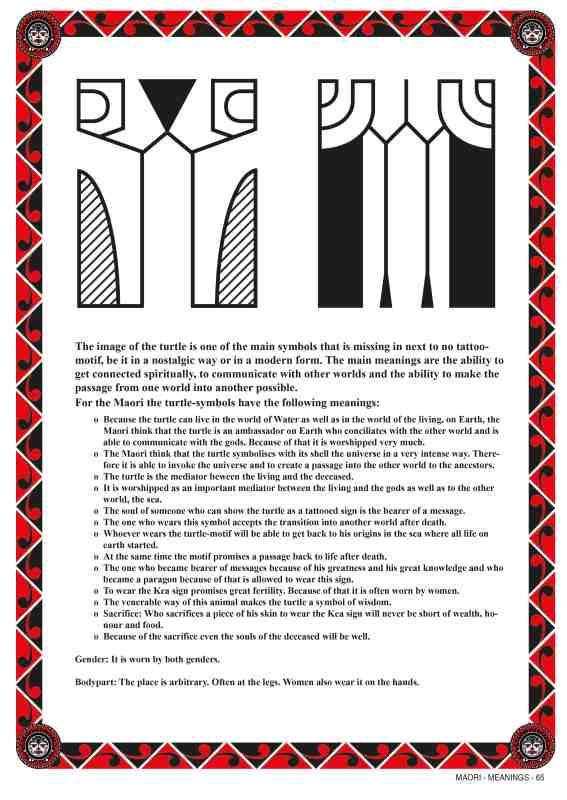 Beispielinhalt (Bild) Maori Vol.2 - Meanings