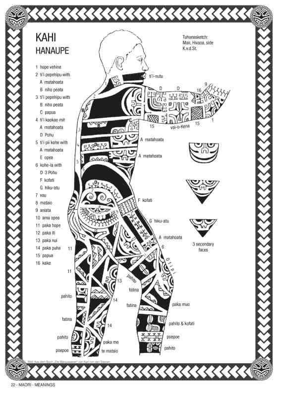 Beispielinhalt (Bild) Maori Vol.2 - Meanings