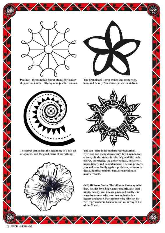 Beispielinhalt (Bild) Maori Vol.2 - Meanings