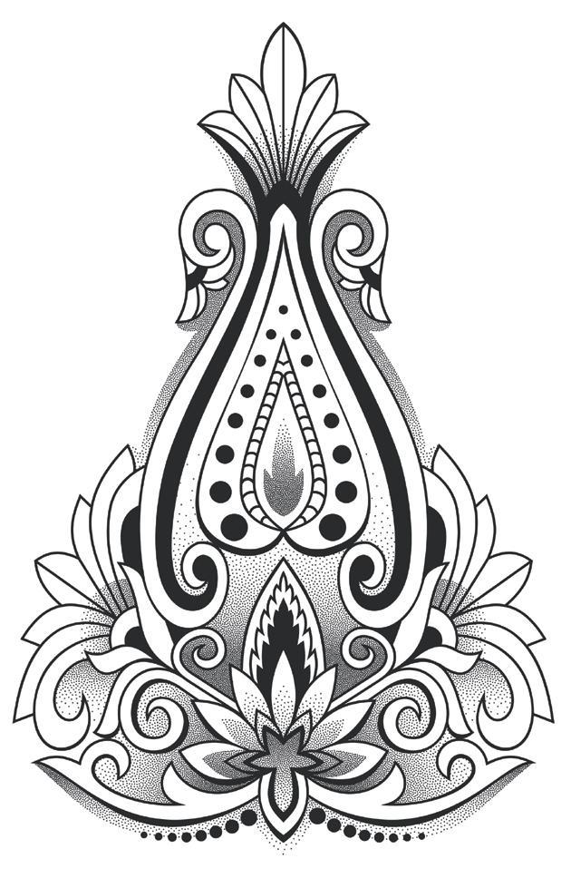 Beispielinhalt (Bild) Dotwork