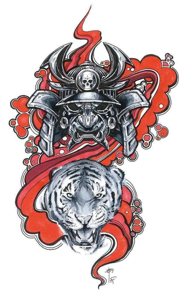 Beispielinhalt (Bild) Martin Ficek. Tattoo Vorlagen
