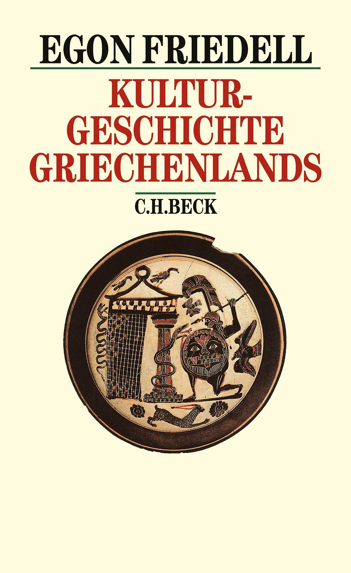 Vorderes Coverbild Kulturgeschichte Griechenlands