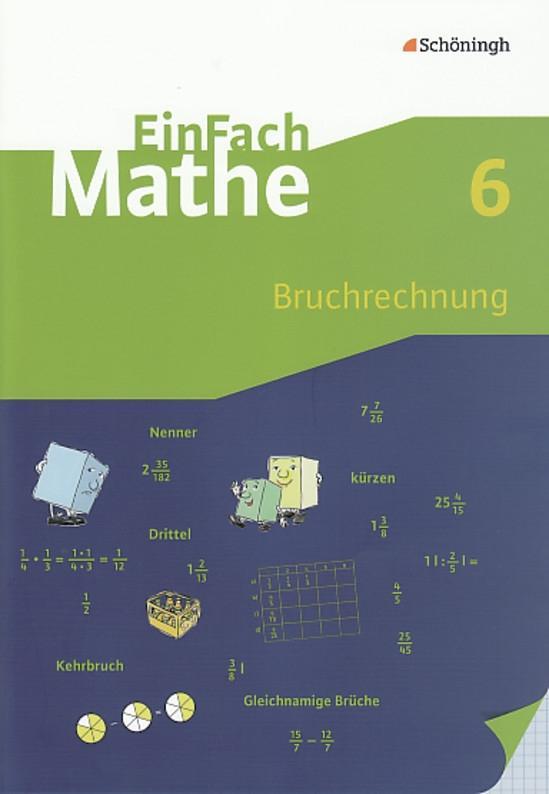 Vorderes Coverbild EinFach Mathe. Bruchrechnung