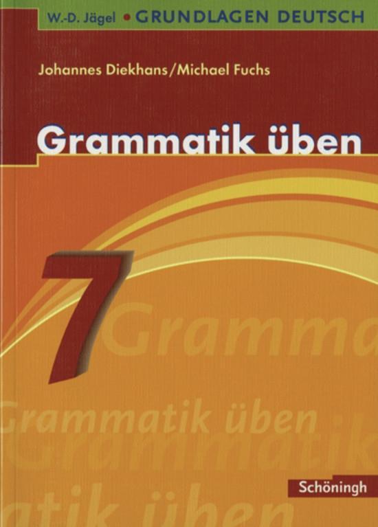 Vorderes Coverbild Grammatik üben. 7. Schuljahr