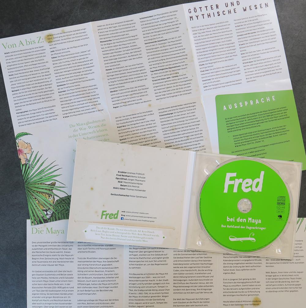 Beispielinhalt (Bild) Fred 07. Fred bei den Maya - Der Aufstand der Jaguarkrieger