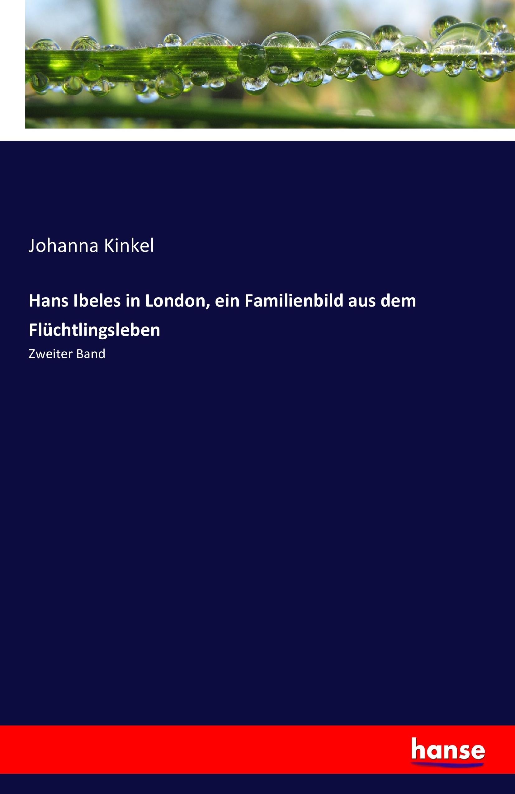Vorderes Coverbild Hans Ibeles in London, ein Familienbild aus dem Flüchtlingsleben